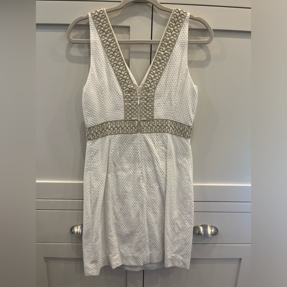 Lilly Pulitzer Aveline Shift in White - Picture 2 of 2